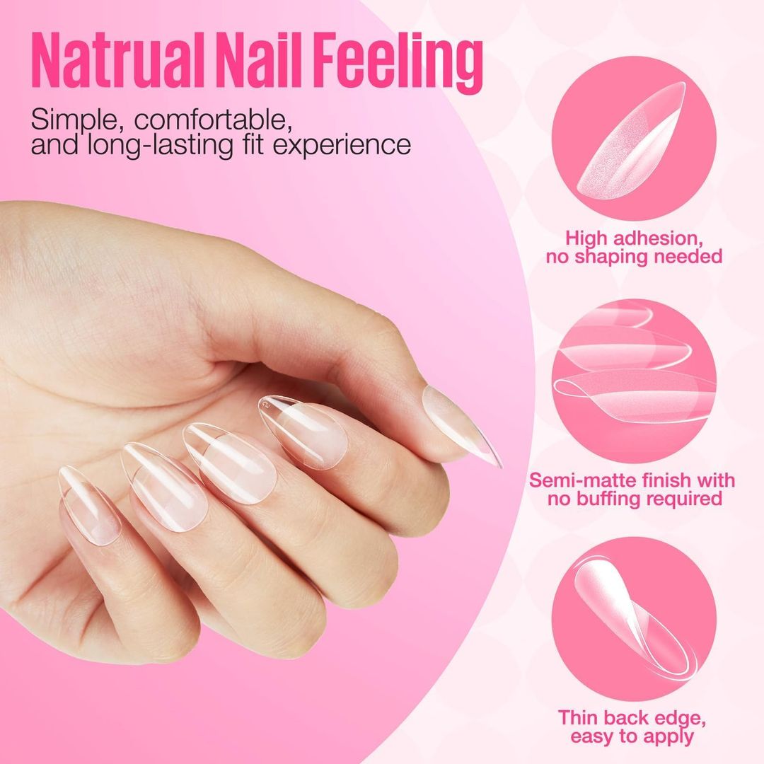 Nageltips-Set 600Stk