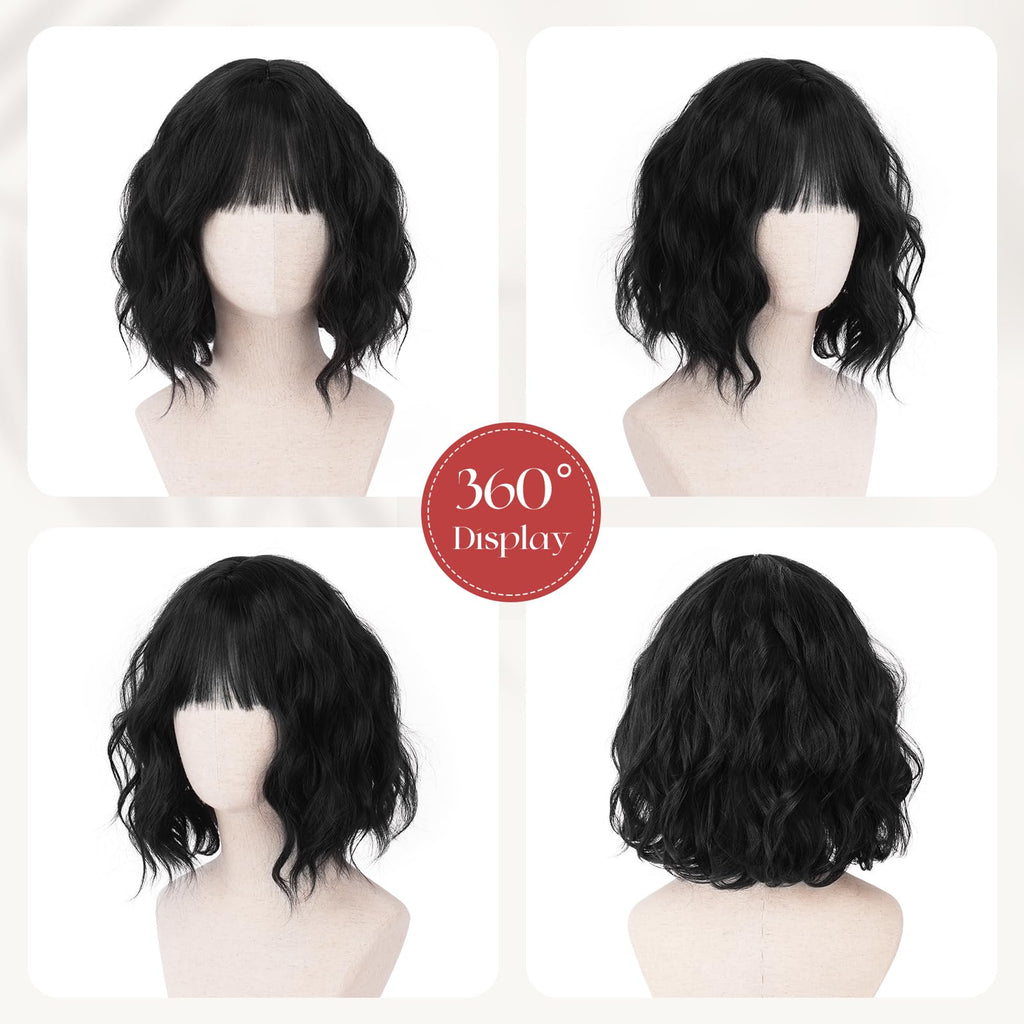 Bob Perücke mit Pony