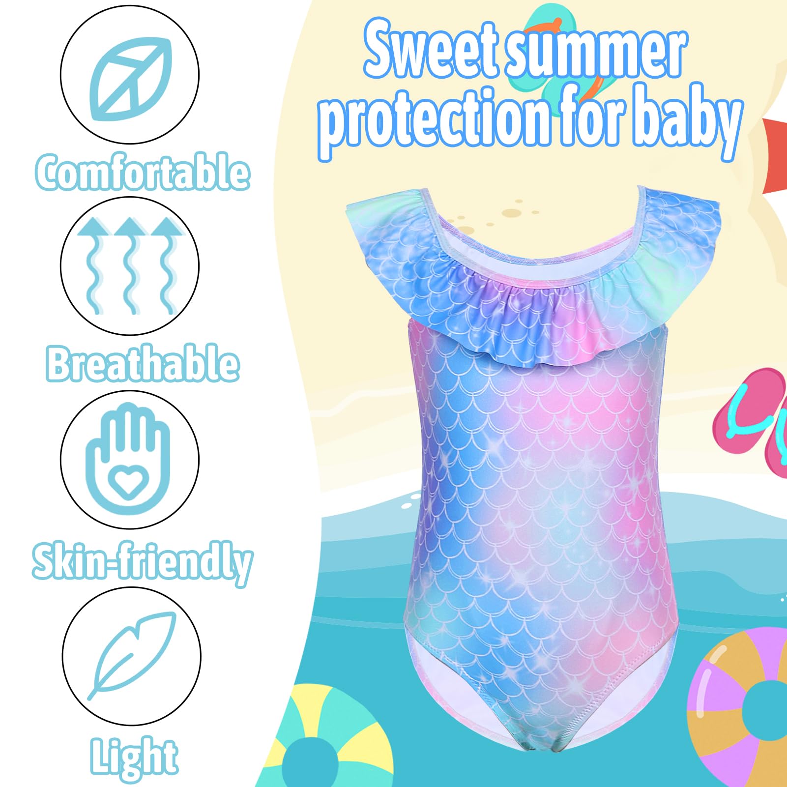 Mädchen Badeanzug Stil 2