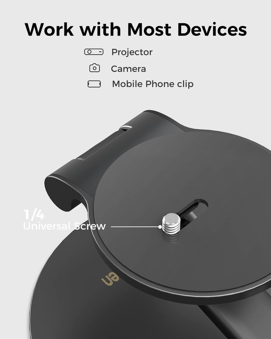 Projektorhalter, ultra-kompakt mit 180° Drehung