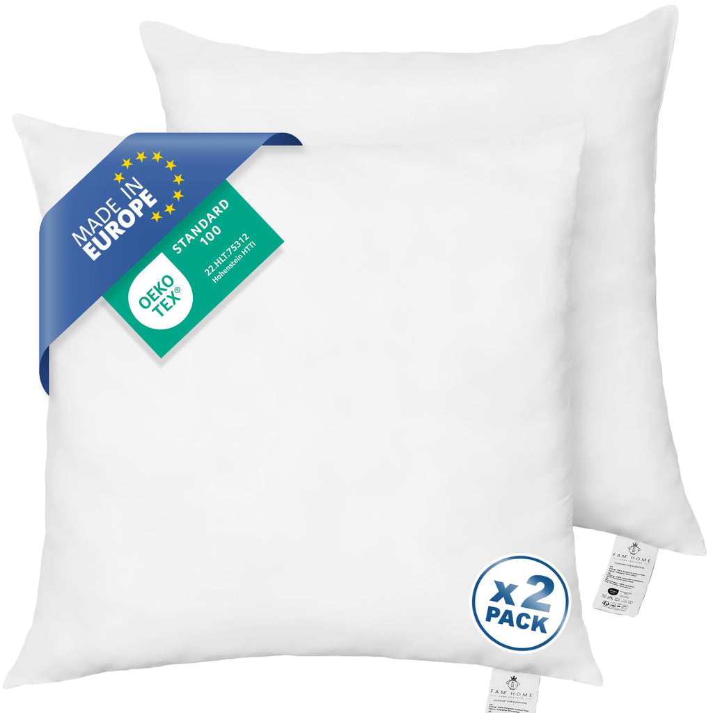 FAM Home Kopfkissen 80 x 80 cm im 2er-Set