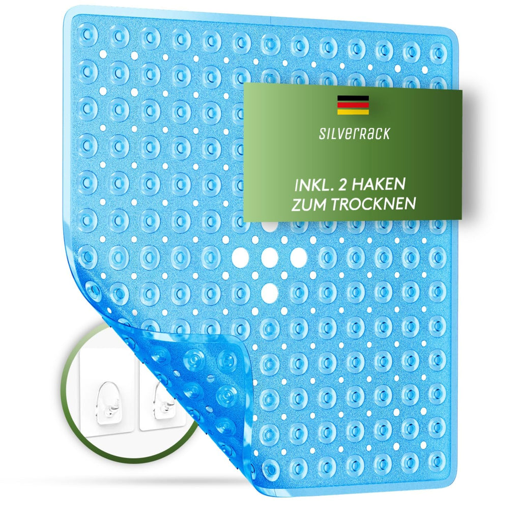 SilverRack Rutschfeste Duschmatte 53 x 53 cm (Gelb)