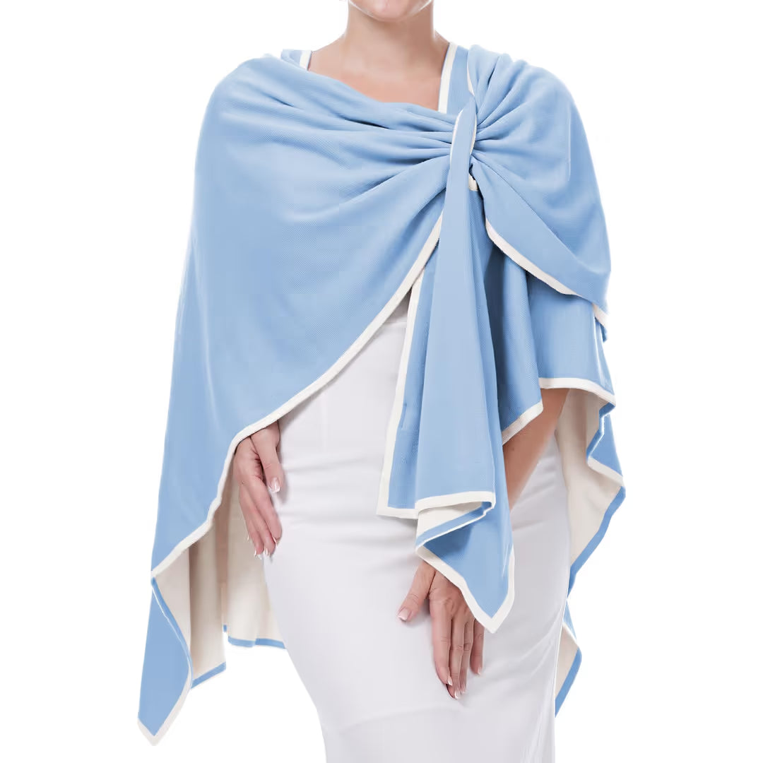 Poncho mit Cashmere-Gefühl