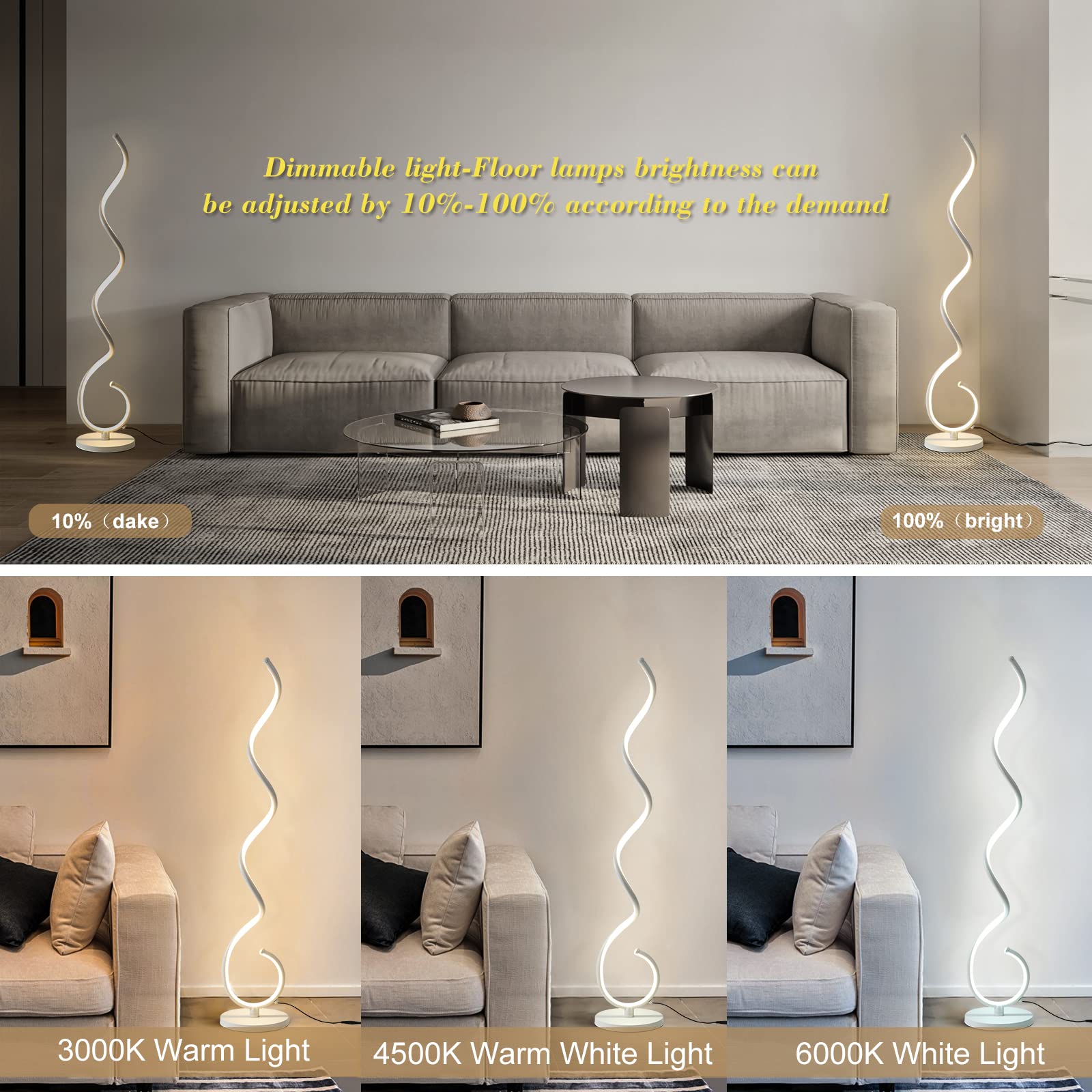 Dimmbare LED-Stehlamp