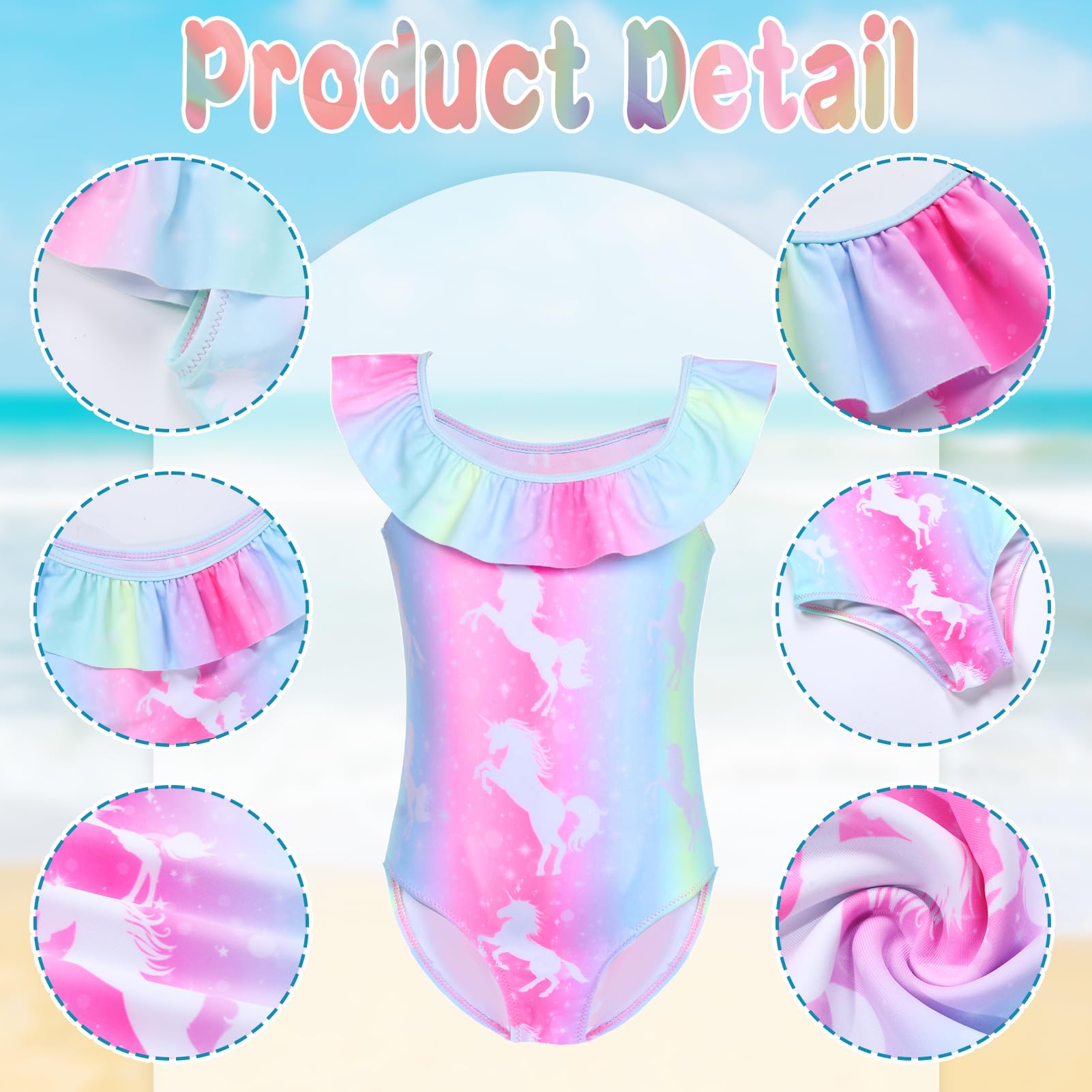 Mädchen Badeanzug Stil 3