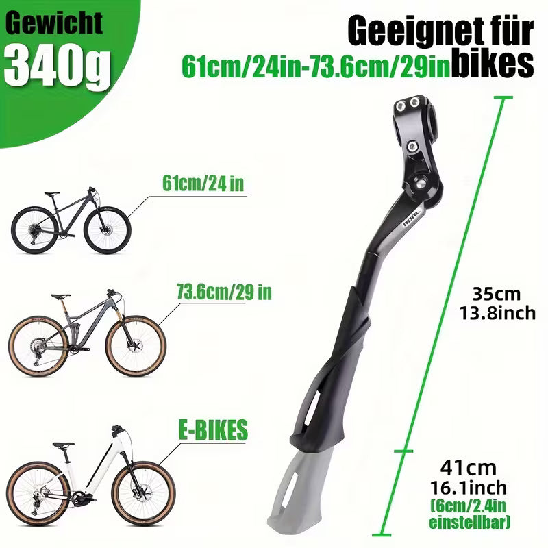 RBRL Fahrradständer – 24-29 Zoll, Aluminiumlegierung, Höhenverstellbar, Rutschfest