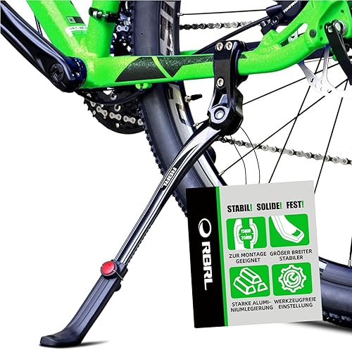RBRL Verstellbarer Fahrradständer – 18 mm Lochabstand, Aluminiumlegierung, 24-29 Zoll, MTB / E-Bike