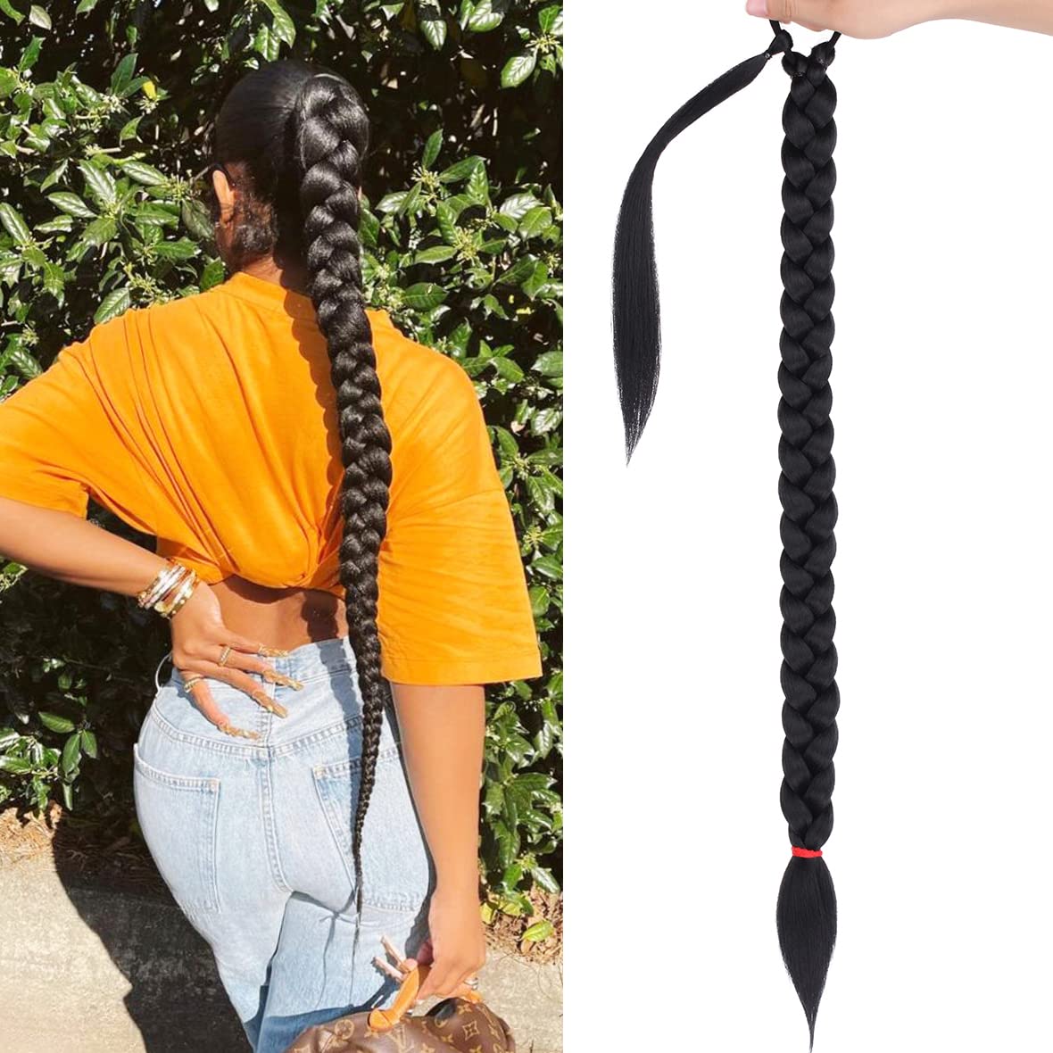 Pferdeschwanz Haarverlängerungen 34 Zoll