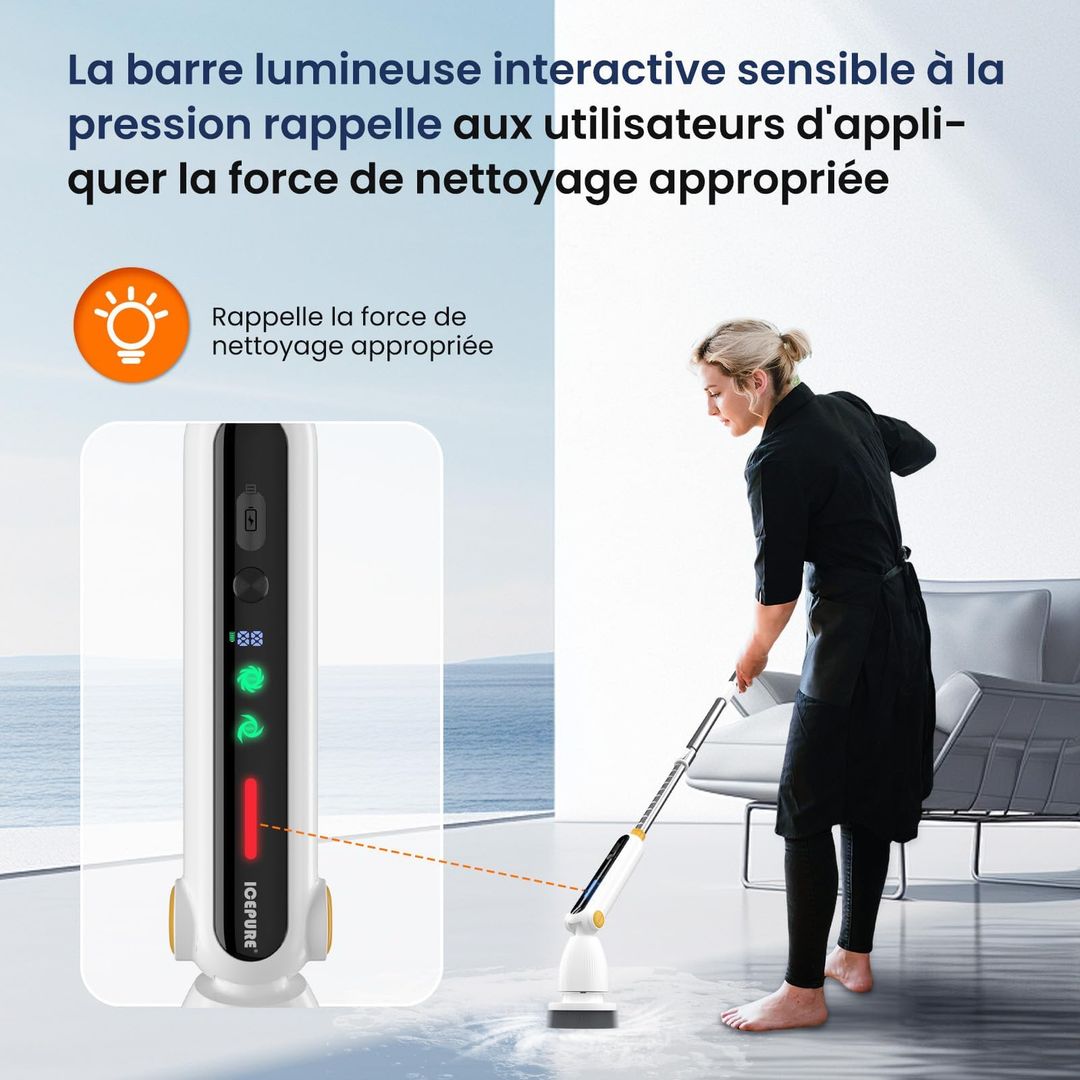 ICEPURE Elektrische Reinigungsbürste