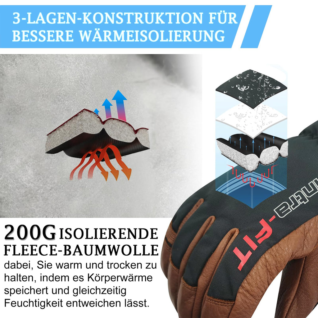 Winterhandschuhe Wasserdicht Warm Winddicht Unisex