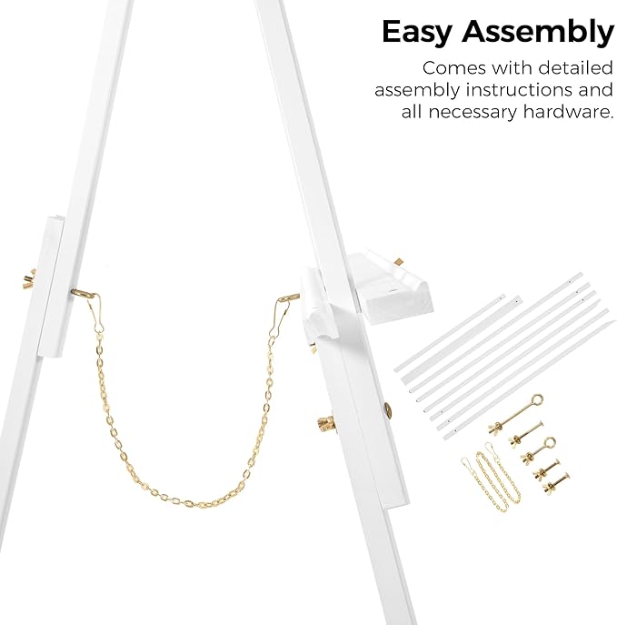 VISWIN 160 cm Dreibeinstaffelei aus Holz