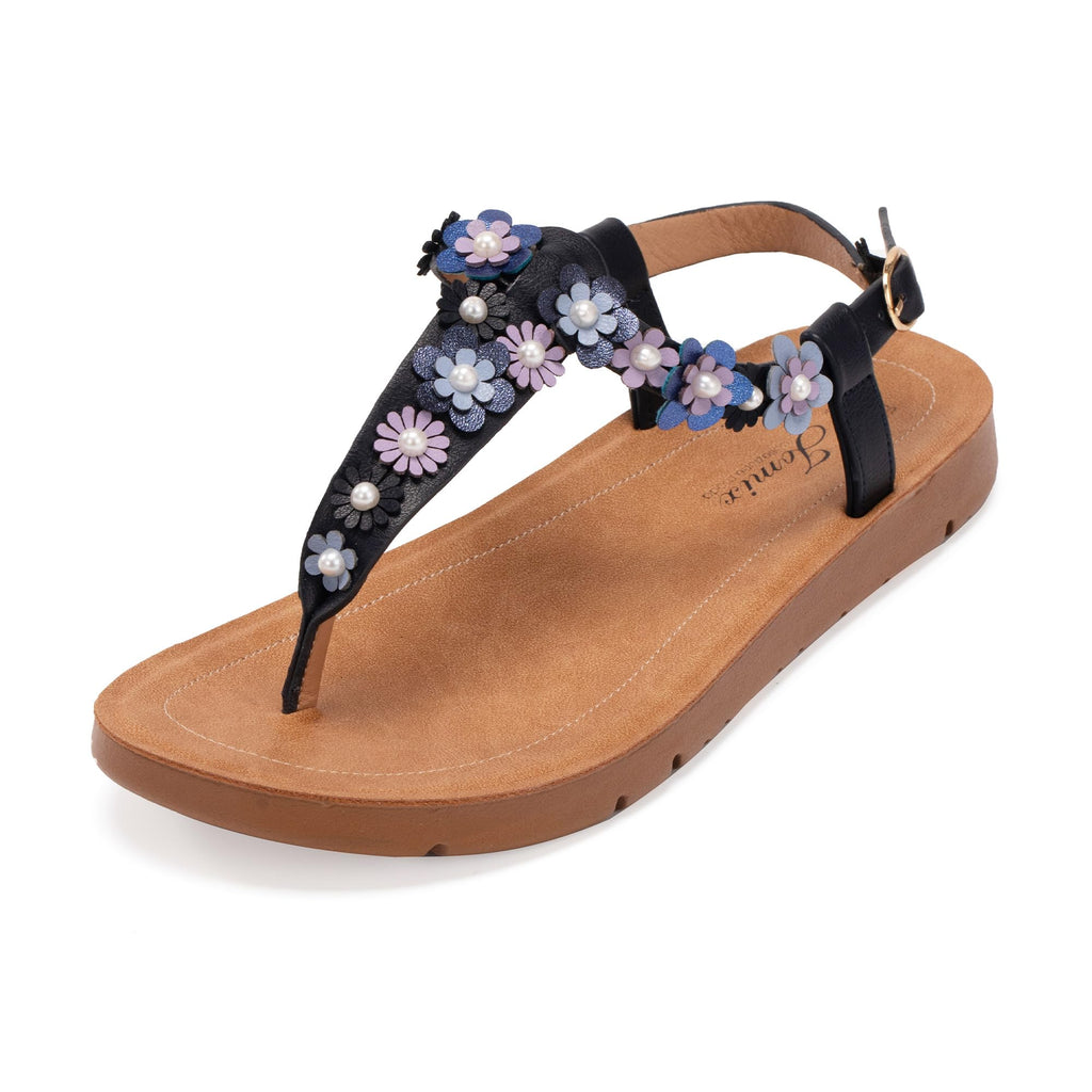Damen-Flip-Flops in Blau, Größe EU 37, für Strand und Pool