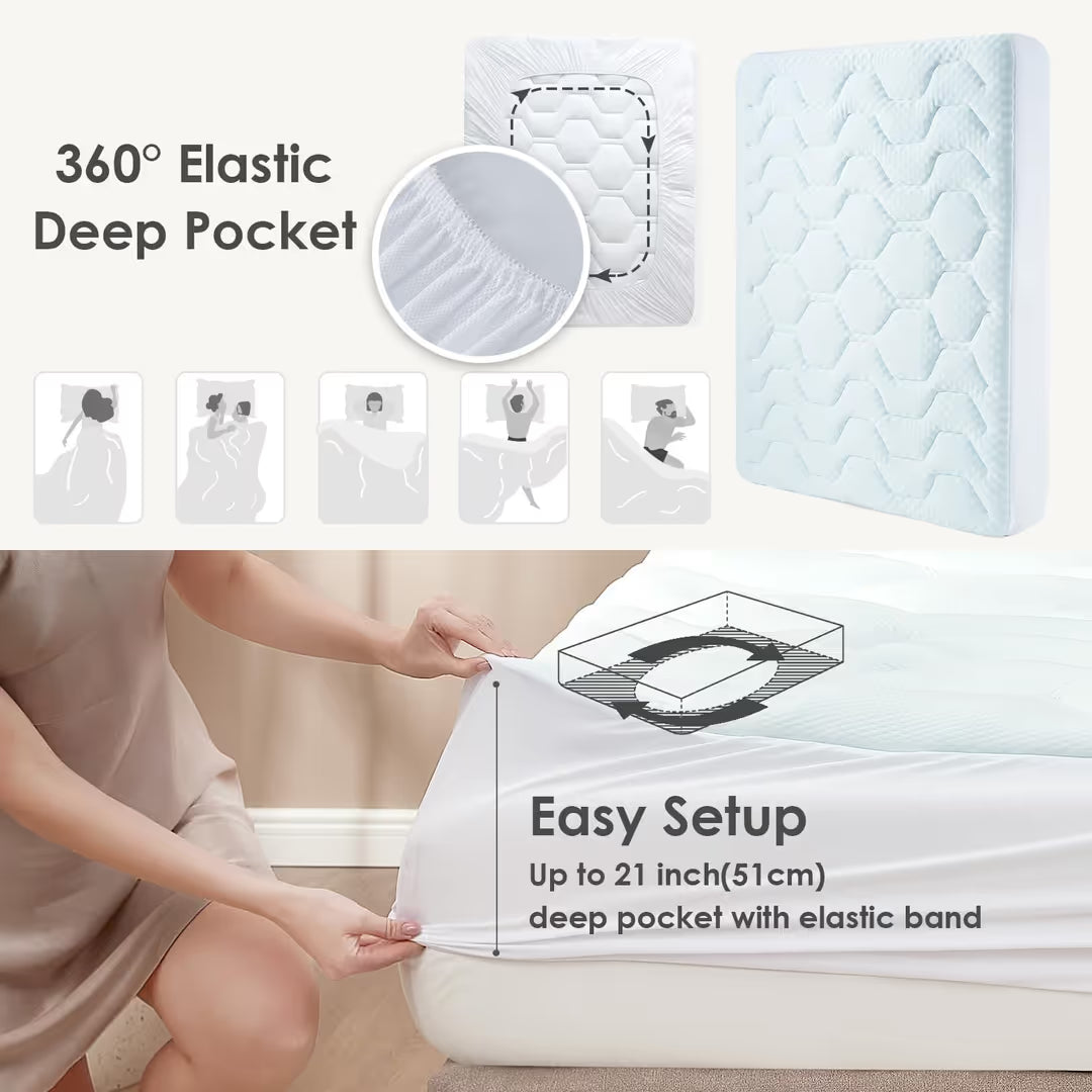 Топ матрак от мемори пяна 160x200 см