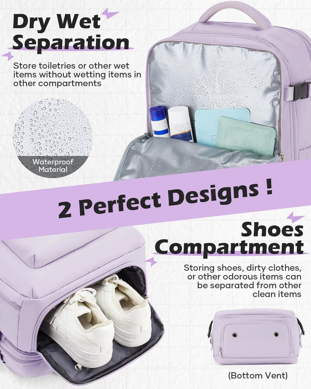 Vakuum Rucksack Gepäck