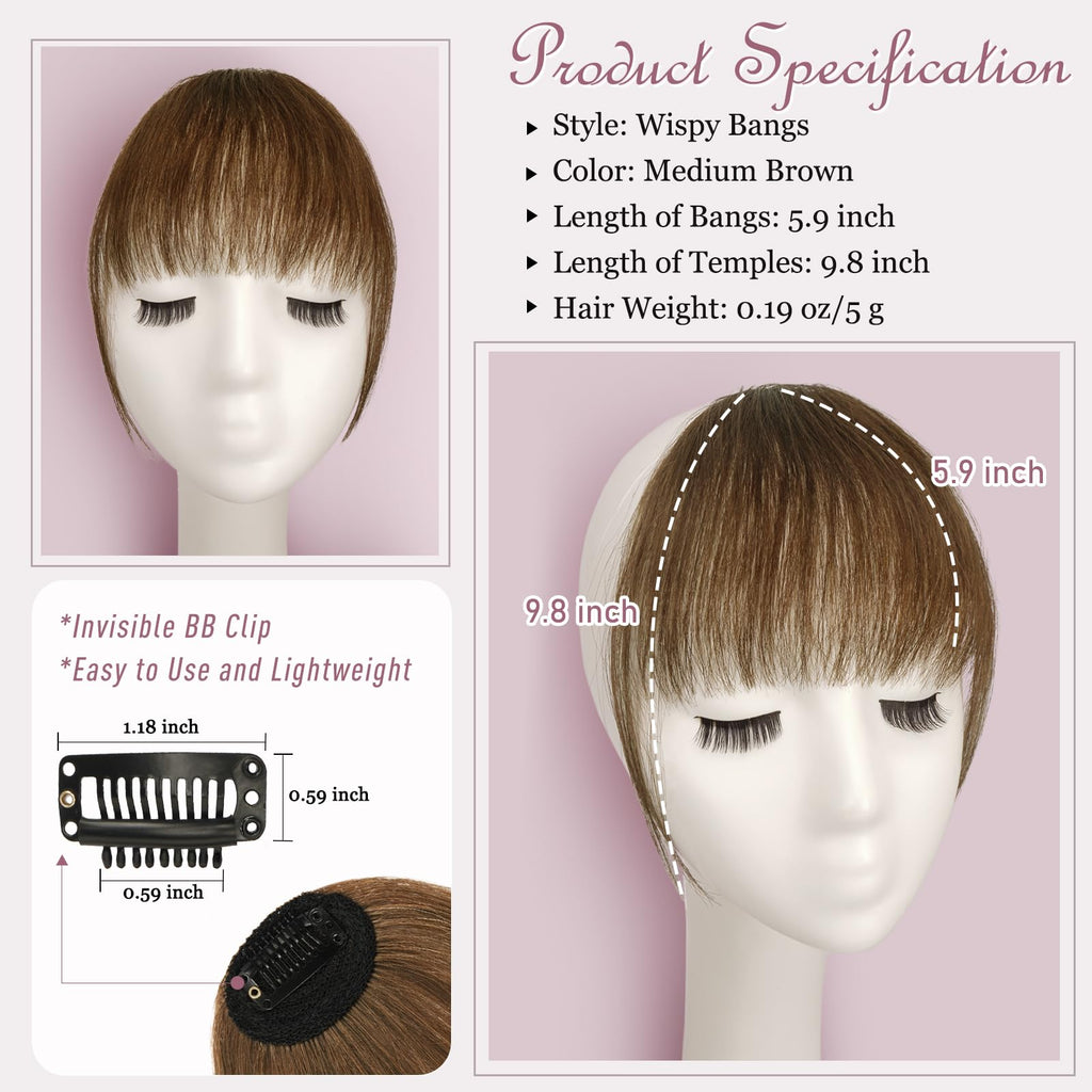 Clip-in Pony 100% Echthaar