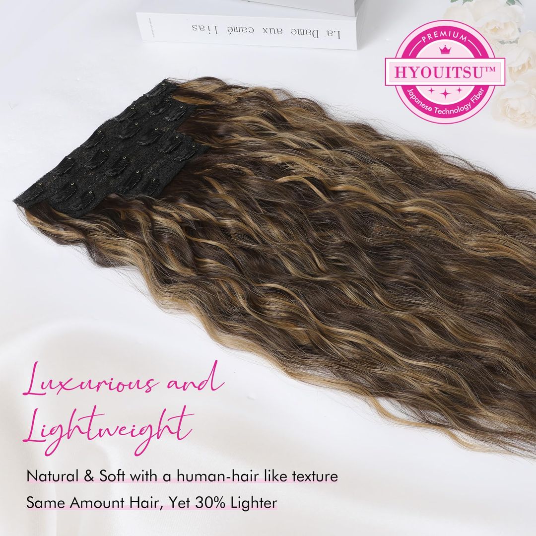Clip-in Haarverlängerungen – 5 Stück