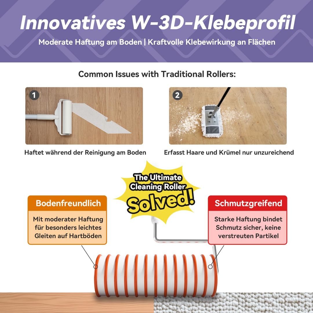 Extra Klebriger Lint Roller