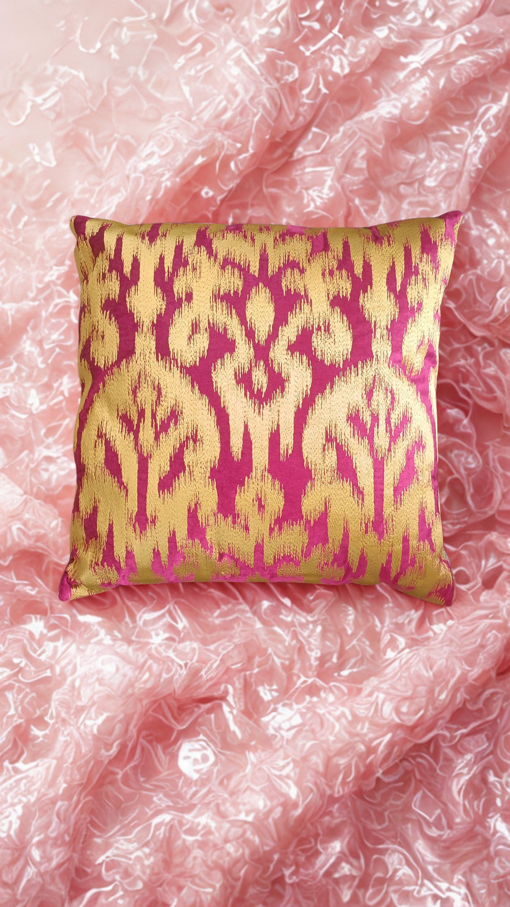 Dekokissen Pink Gold 50 x 50 cm