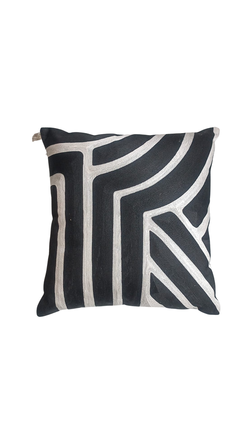 Dekokissen Schwarz 45 x 45 cm