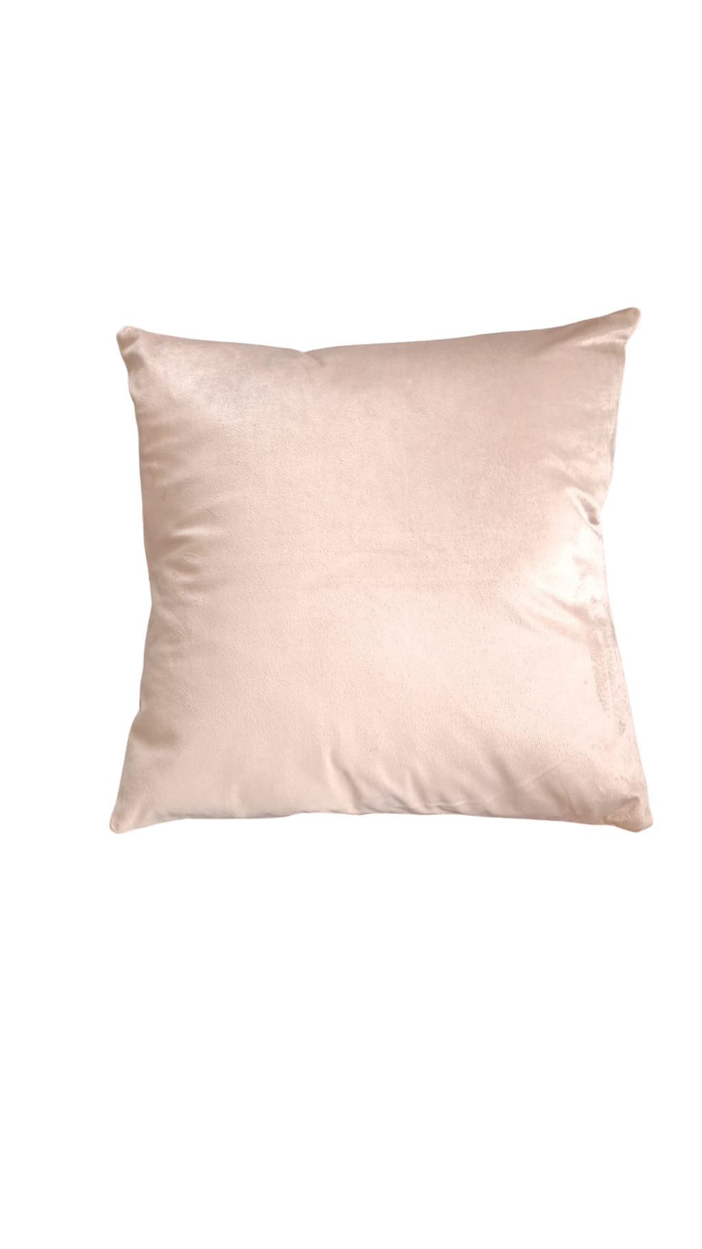 Dekokissen Rosa mit sichtbarem Reißverschluss 45 x 45 cm