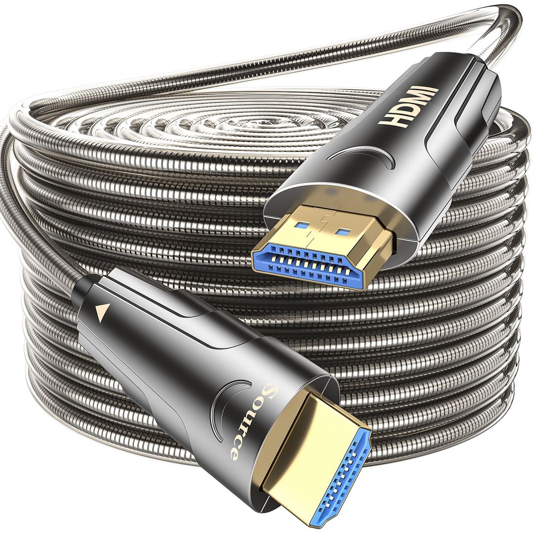 8K HDMI 2.1 Glasfaserkabel 30m – 48Gbps