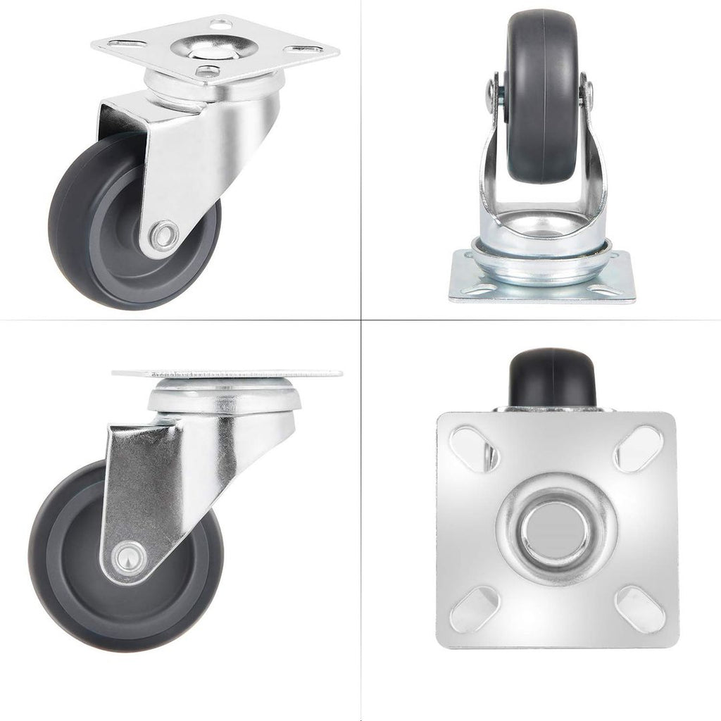 8 Stück Lenkrollen,Ø50mm Schwerlastrollen