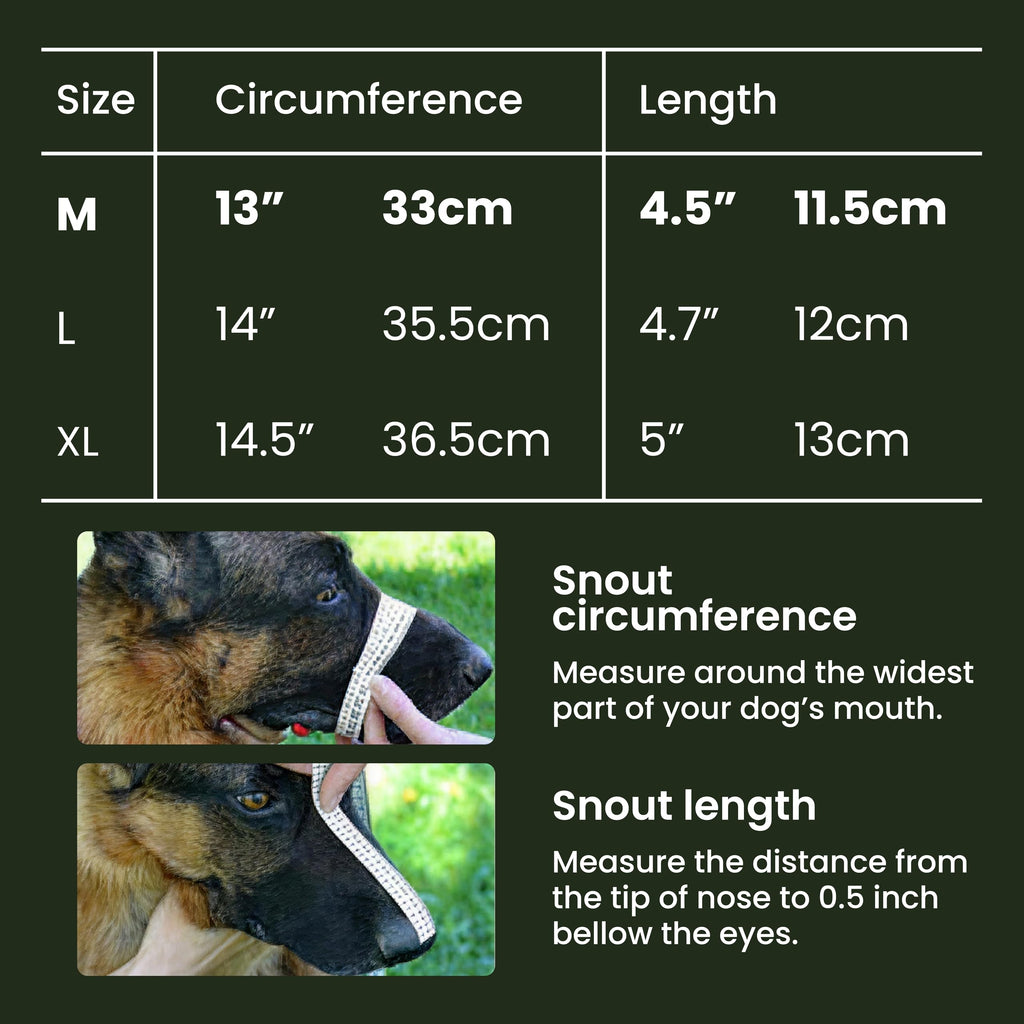 BRONZEDOG Drahtmaulkorb für Deutsche Schäferhundev Große L