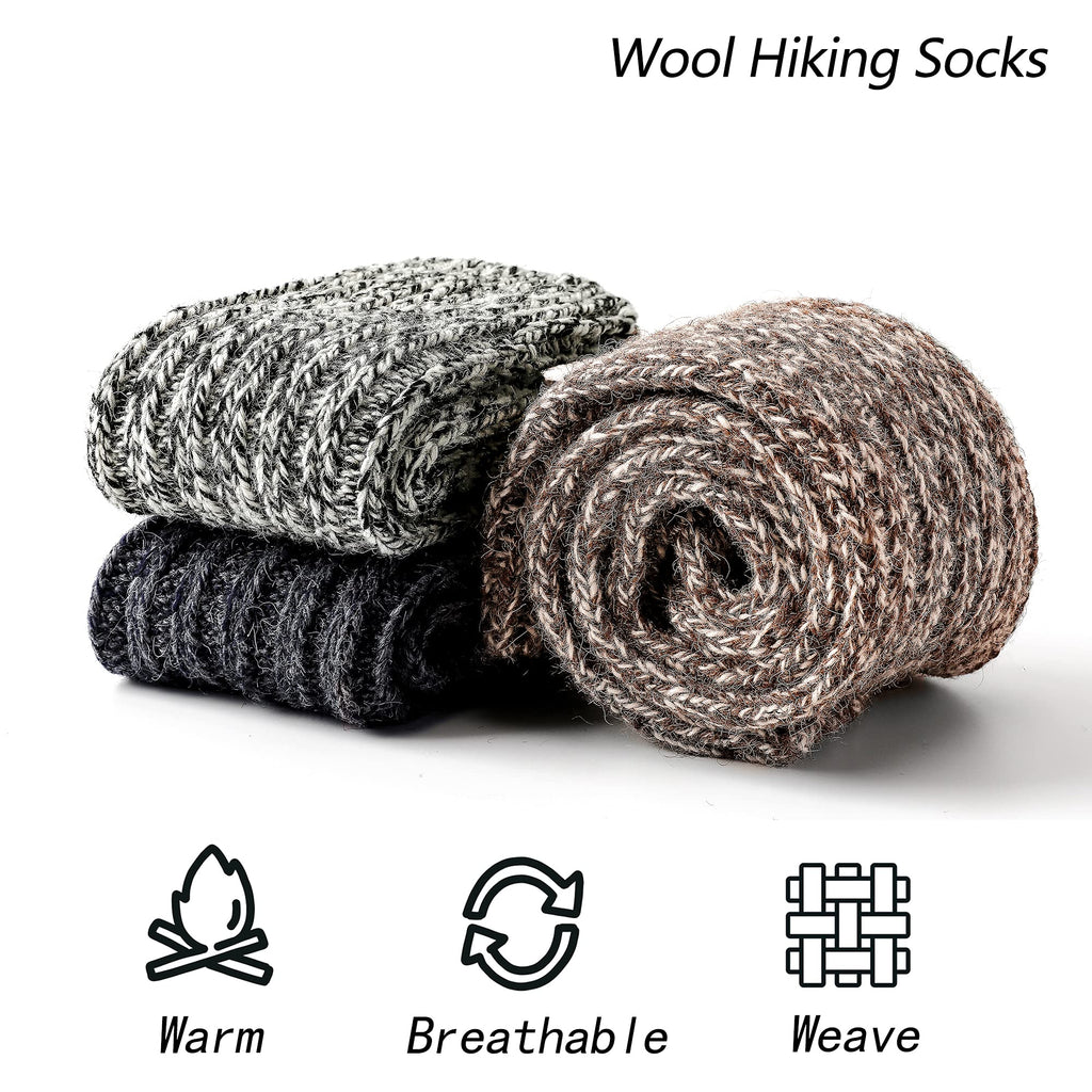 GLENMEARL  Thermosocken Merinowolle 3 Paar  Gr. 38-42