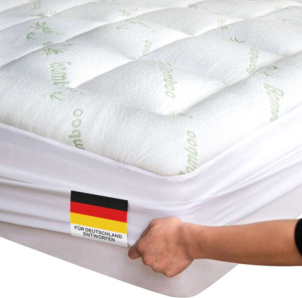 Matratzenauflage Bambus King 180 x 200 cm