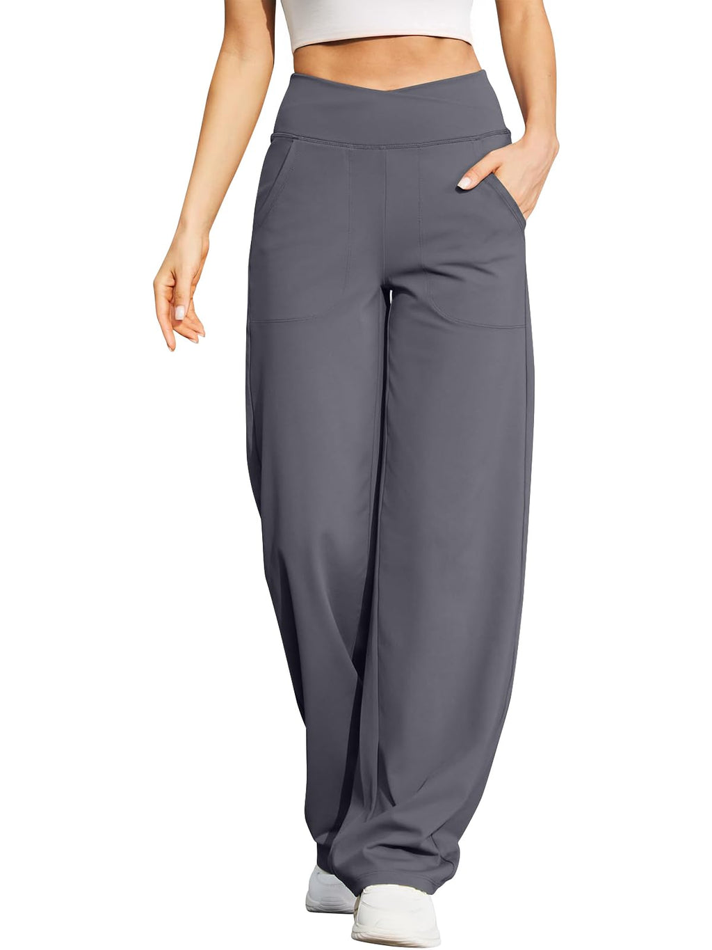 Damen Sporthose  Reoria Dunkelgrau