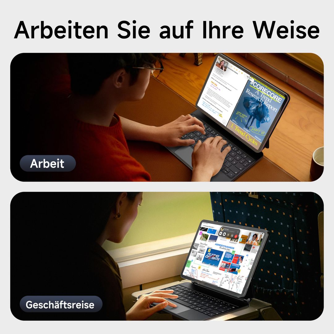 iPad Air 13 Hülle mit Tastatur
