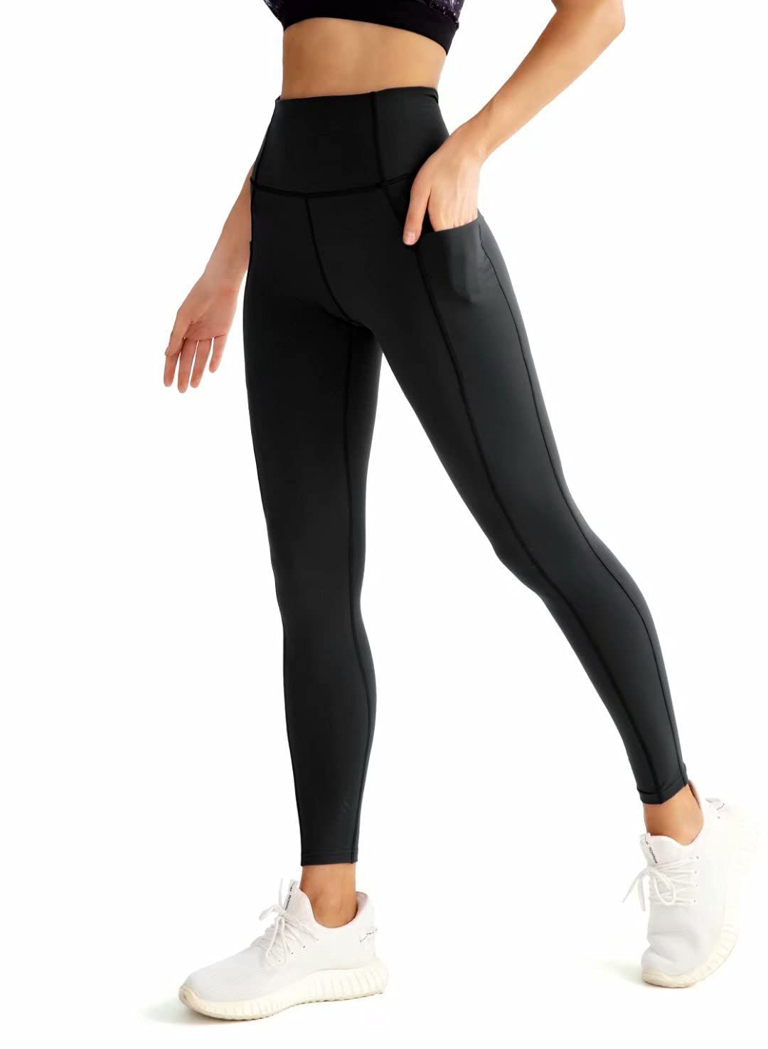 Damen Hochtaillierte Leggings mit Bauchkontrolle