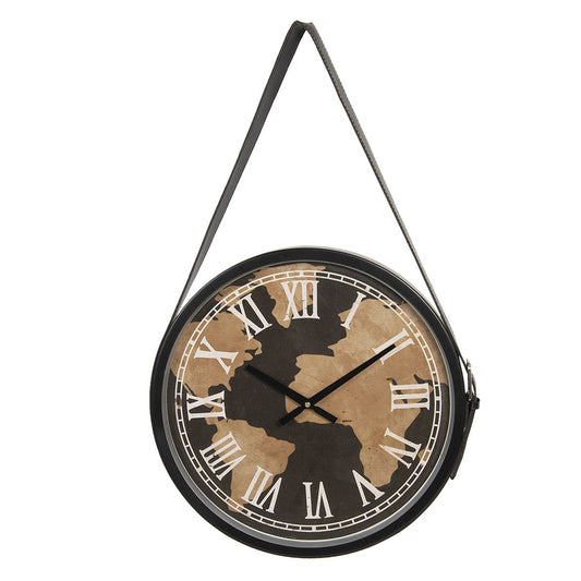 Wanduhr Braun Ø 42x4 cm / 1xAA