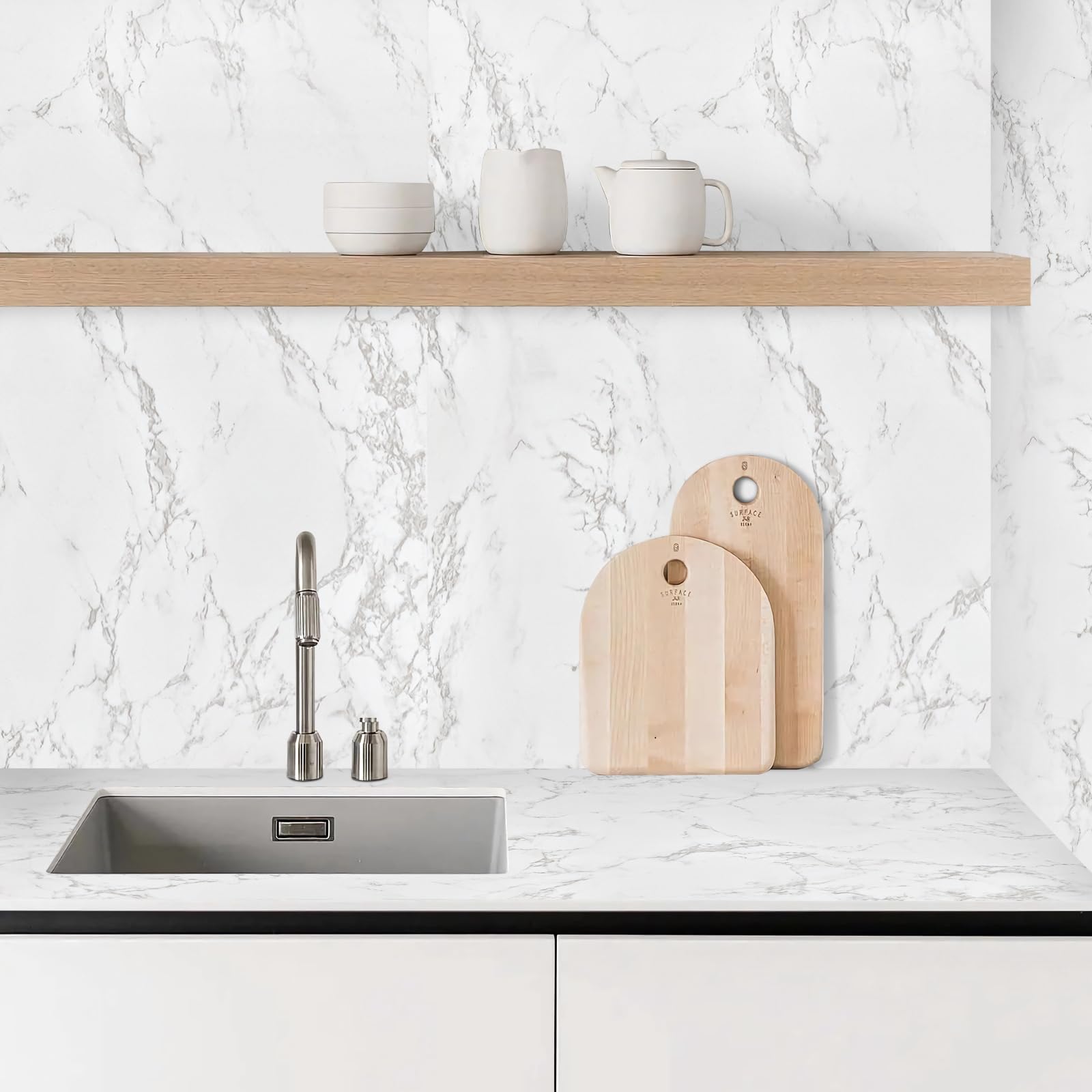 Hode Klebefolie Marmoroptik, 90 x 600 cm