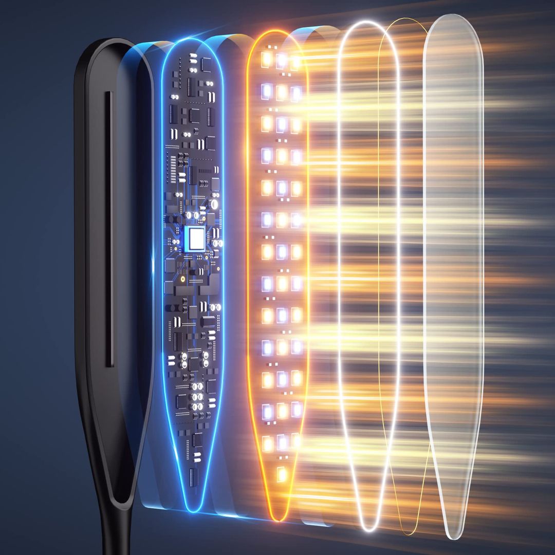 LED Schreibtischlampe stufenlos dimmbar