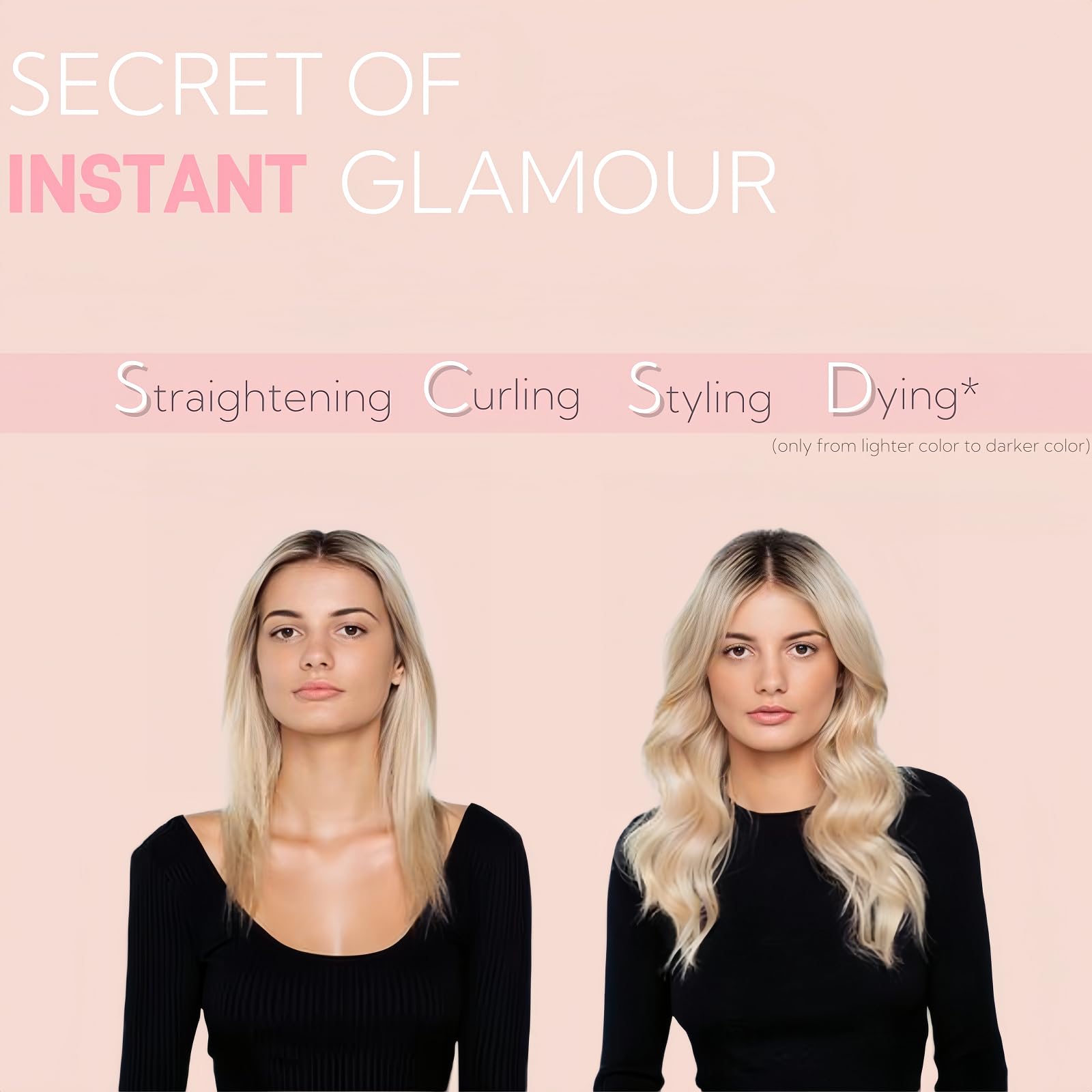 Haarverlängerungen Echthaar doppelt genäht 45/ 50/ 55cm