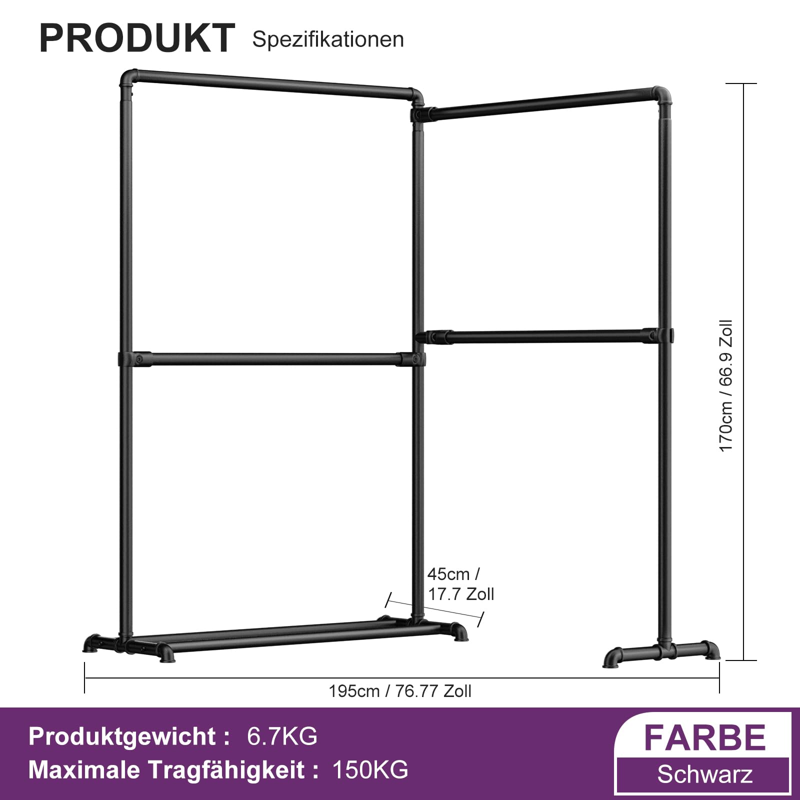LOEFME Kleiderständer
