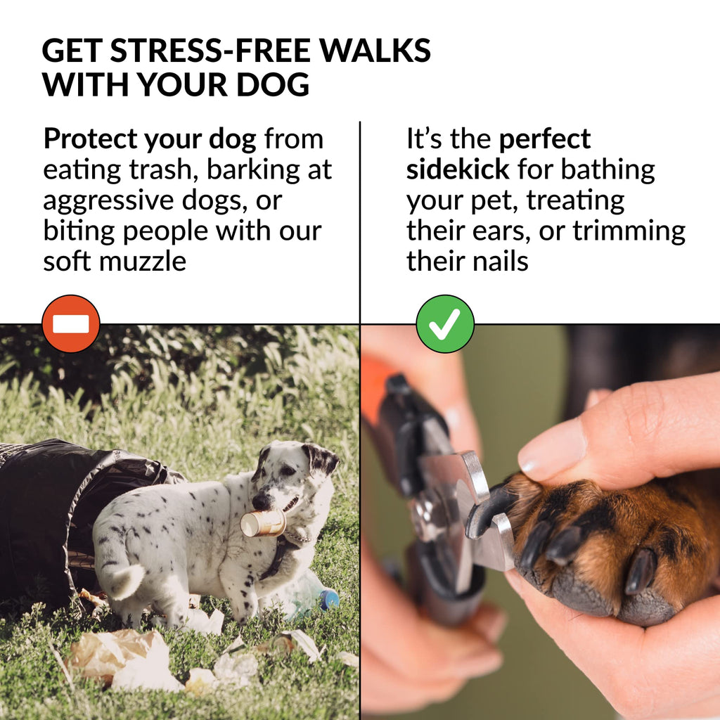 Mundschutz für kleine, mittlere und große Hunde