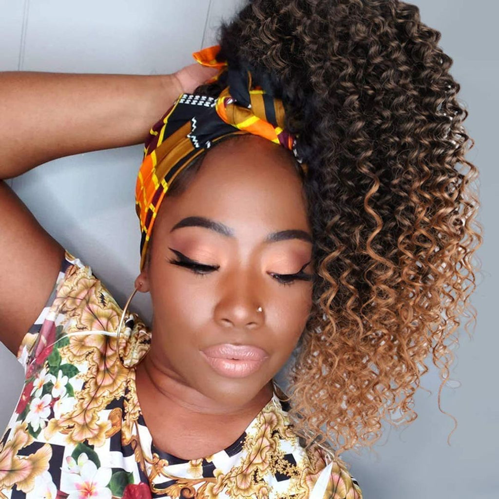 Afro Locken Pferdeschwanz