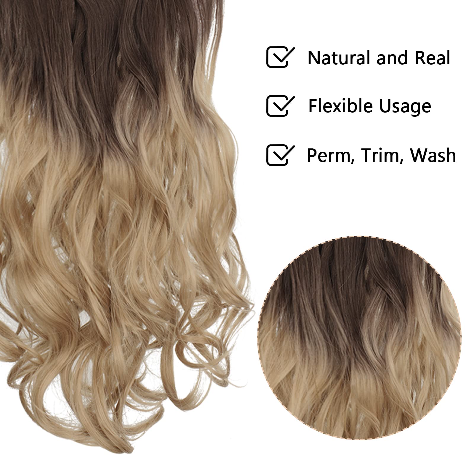 Clip-in-Haarverlängerung  50 cm