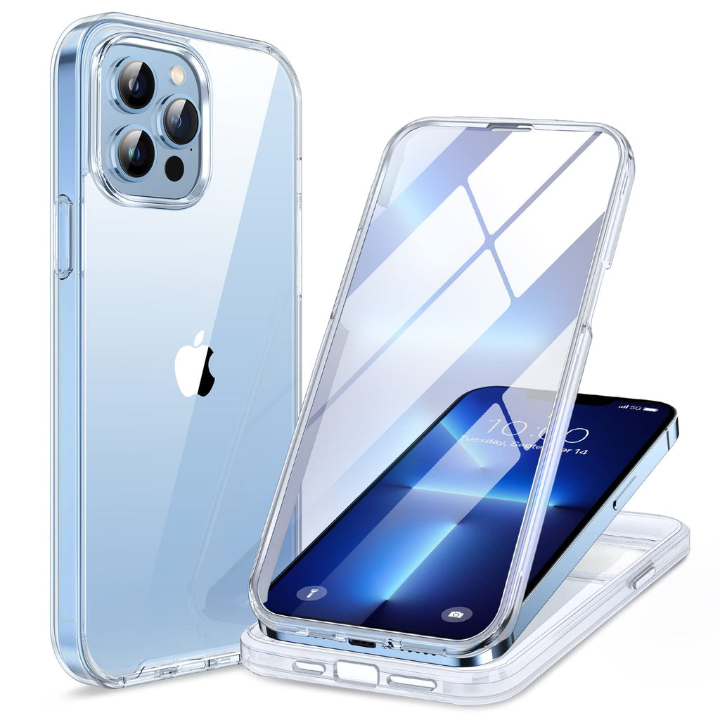 360-Grad-Hülle – iPhone 13 Pro Max, Displayschutzfolie, Transparent