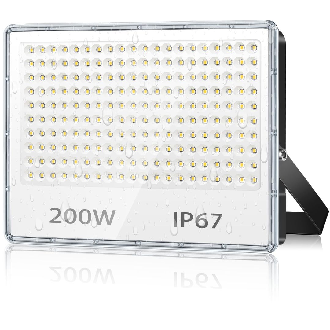 LED Flutlicht Außen 200W – IP67, 20.000lm, 6500K