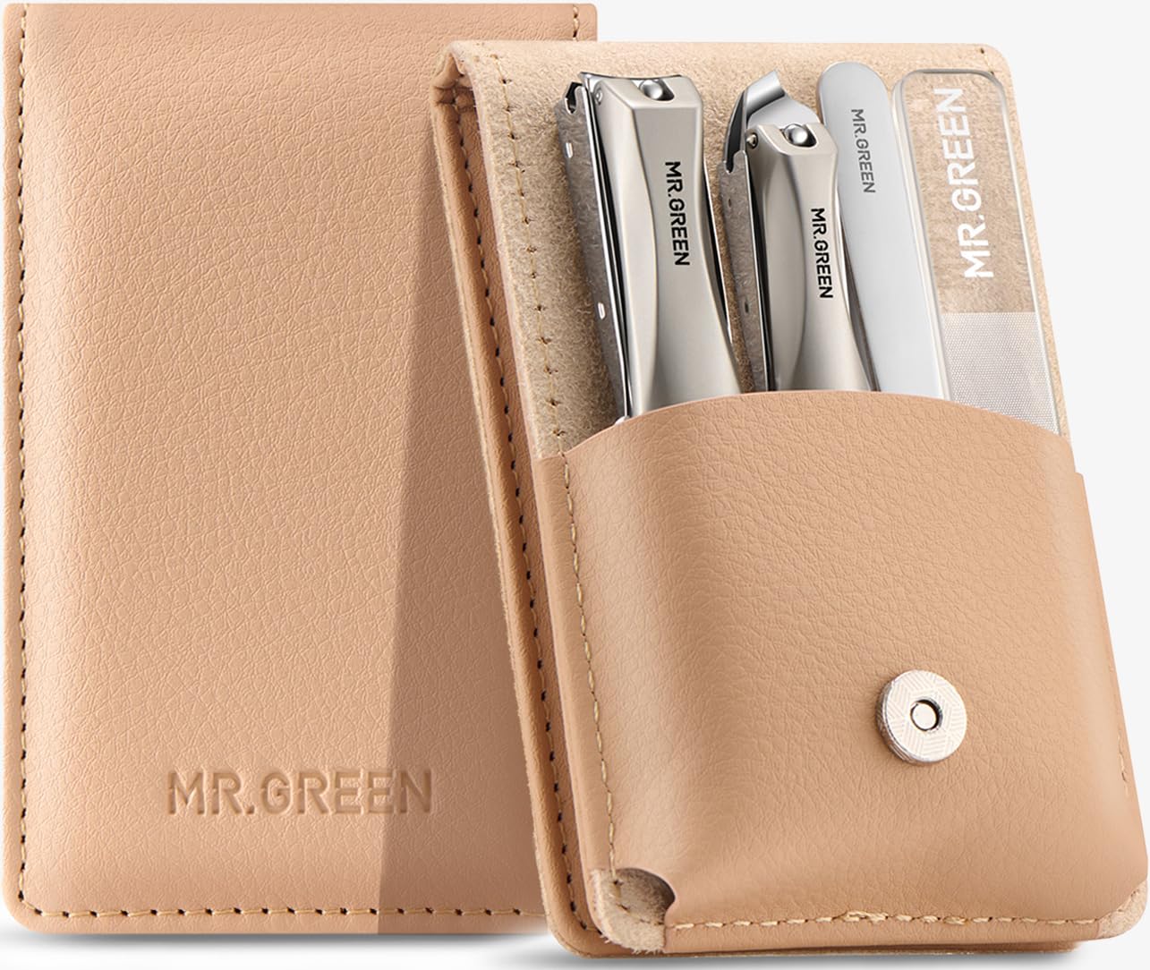 MR.GREEN 4-teiliges Nagelknipser-Set – Professionelle Nagelpflege