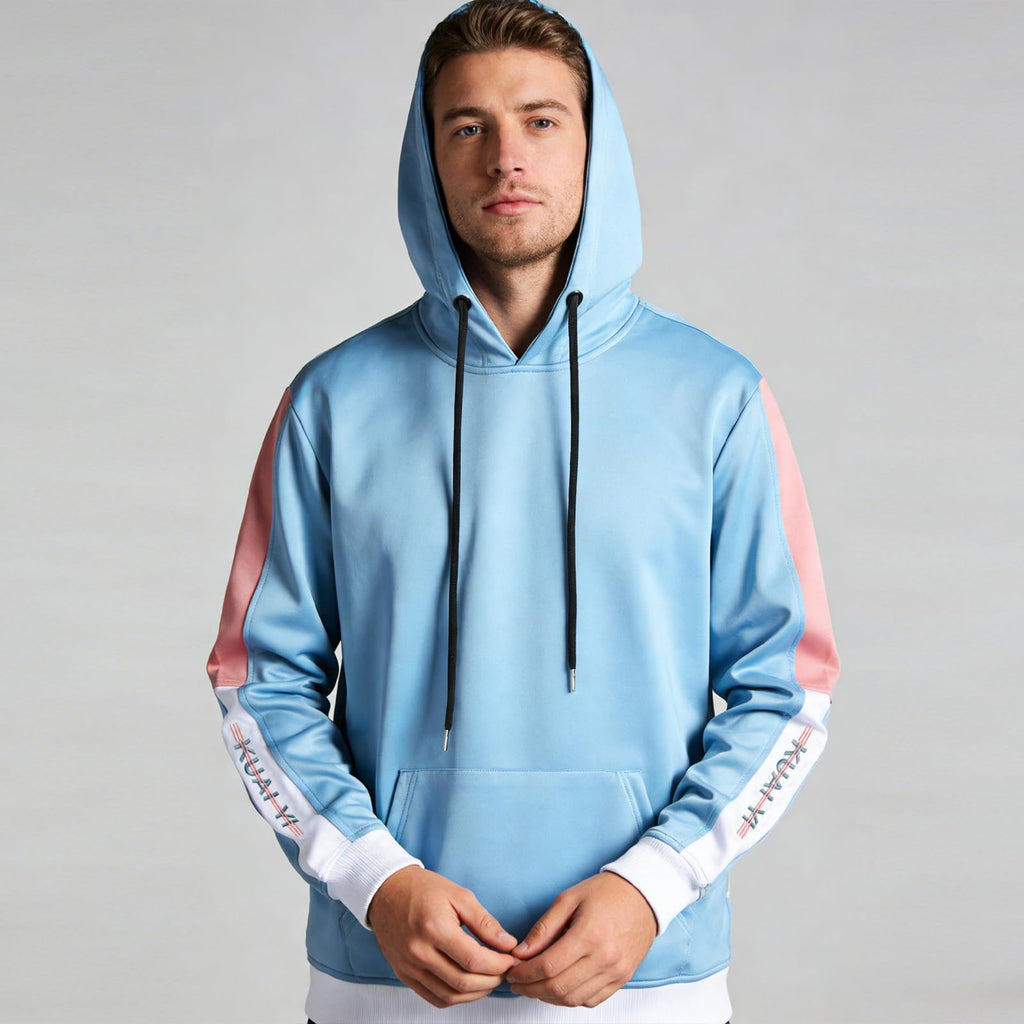 Herren Kapuzenpullover Basic – 100% Baumwolle, Langarm, S–2XL