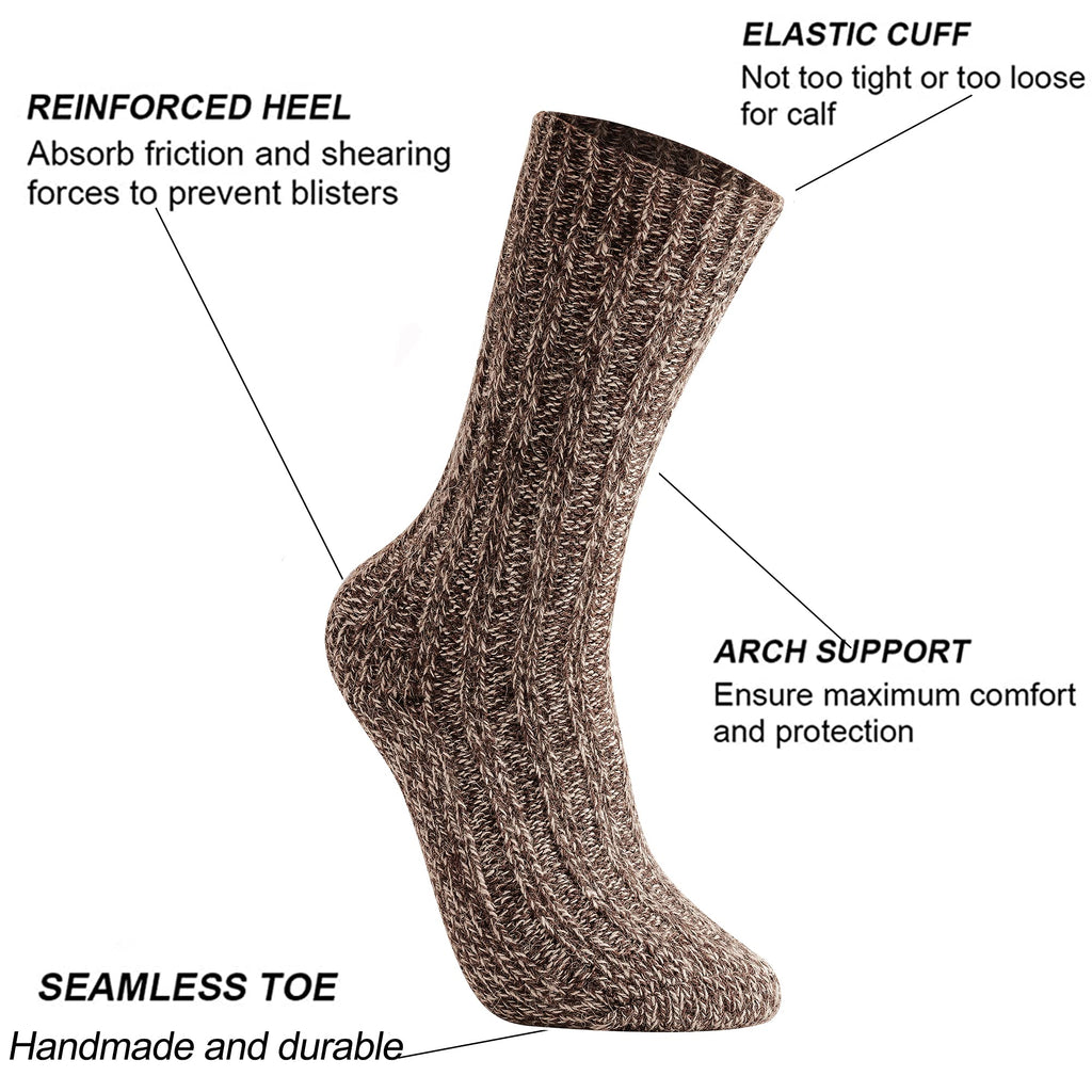 GLENMEARL  Thermosocken Merinowolle 3 Paar  Gr. 38-42