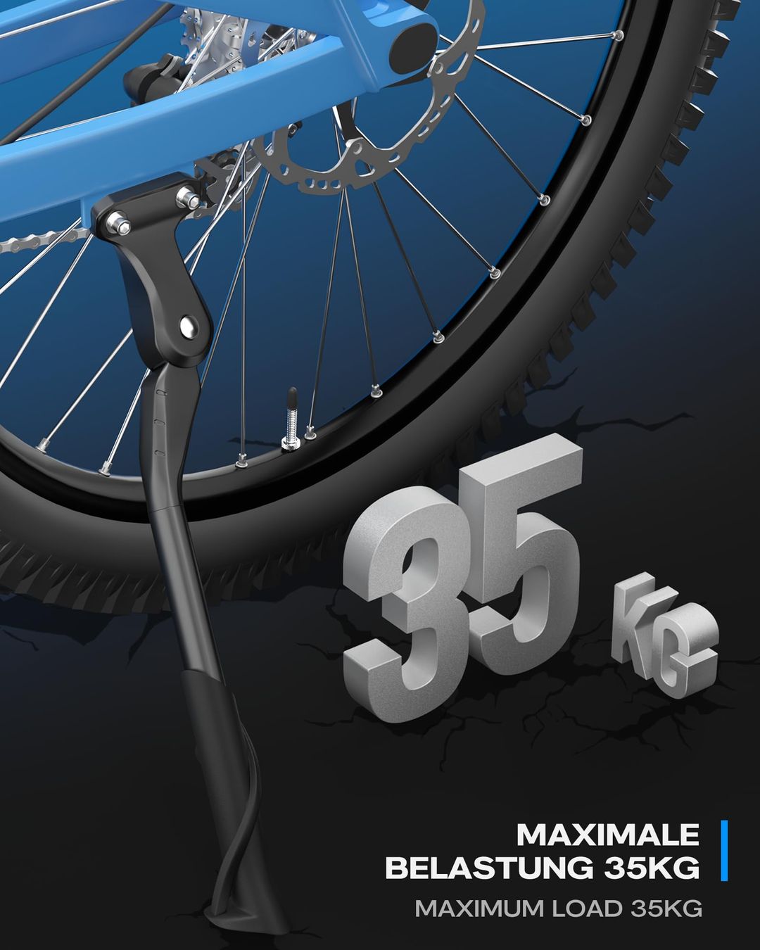 Fahrradständer Höhenverstellbar – 24–29 Zoll