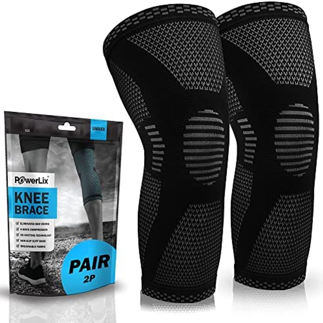 POWERLIX Kniebandage - 2-er Set