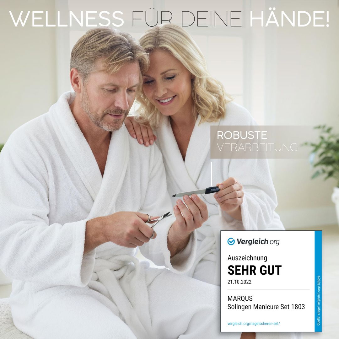 Solingen Maniküre Set 7-teilig - Leder