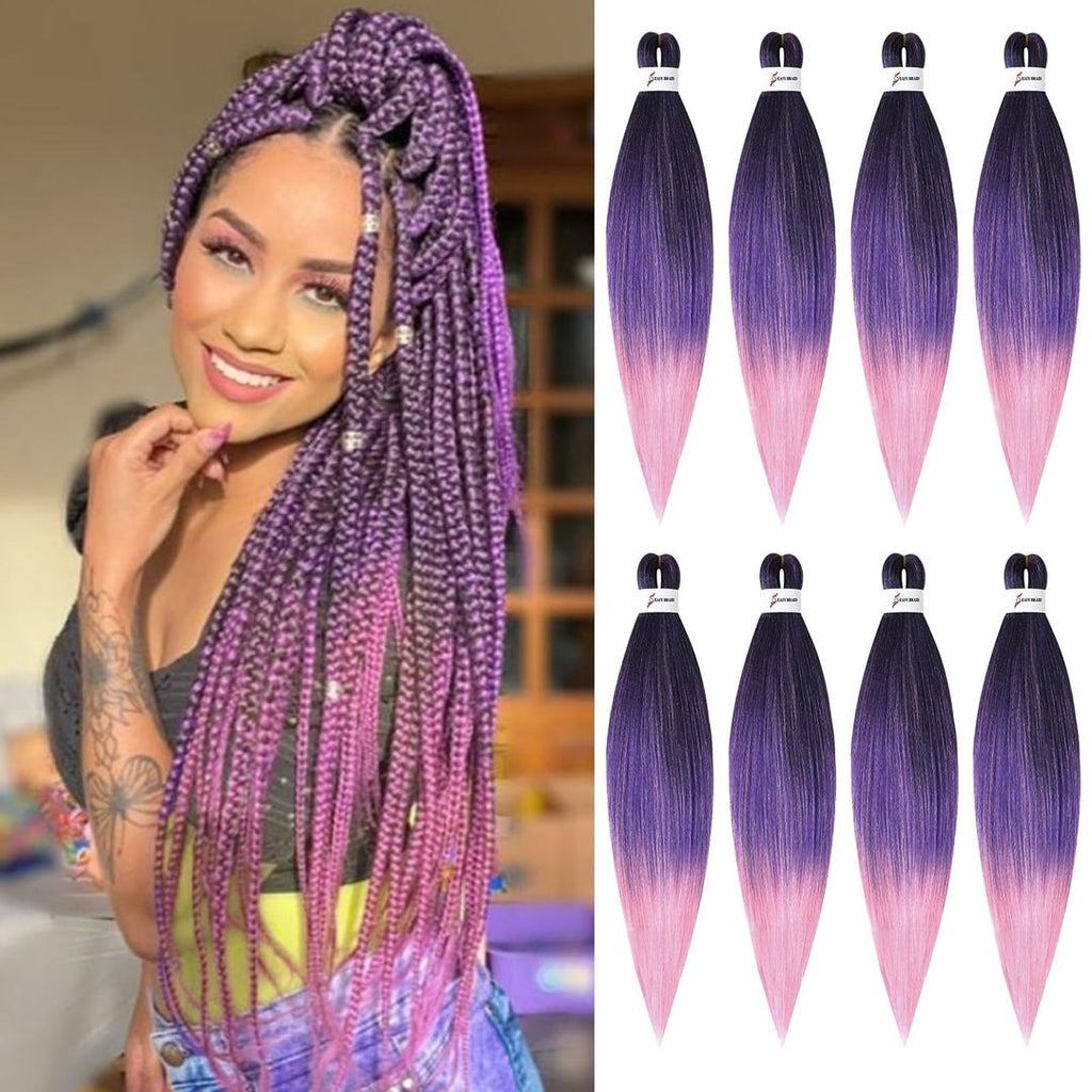 Easy Braids -vorgedehntes Flechthaar, 50,8 cm.