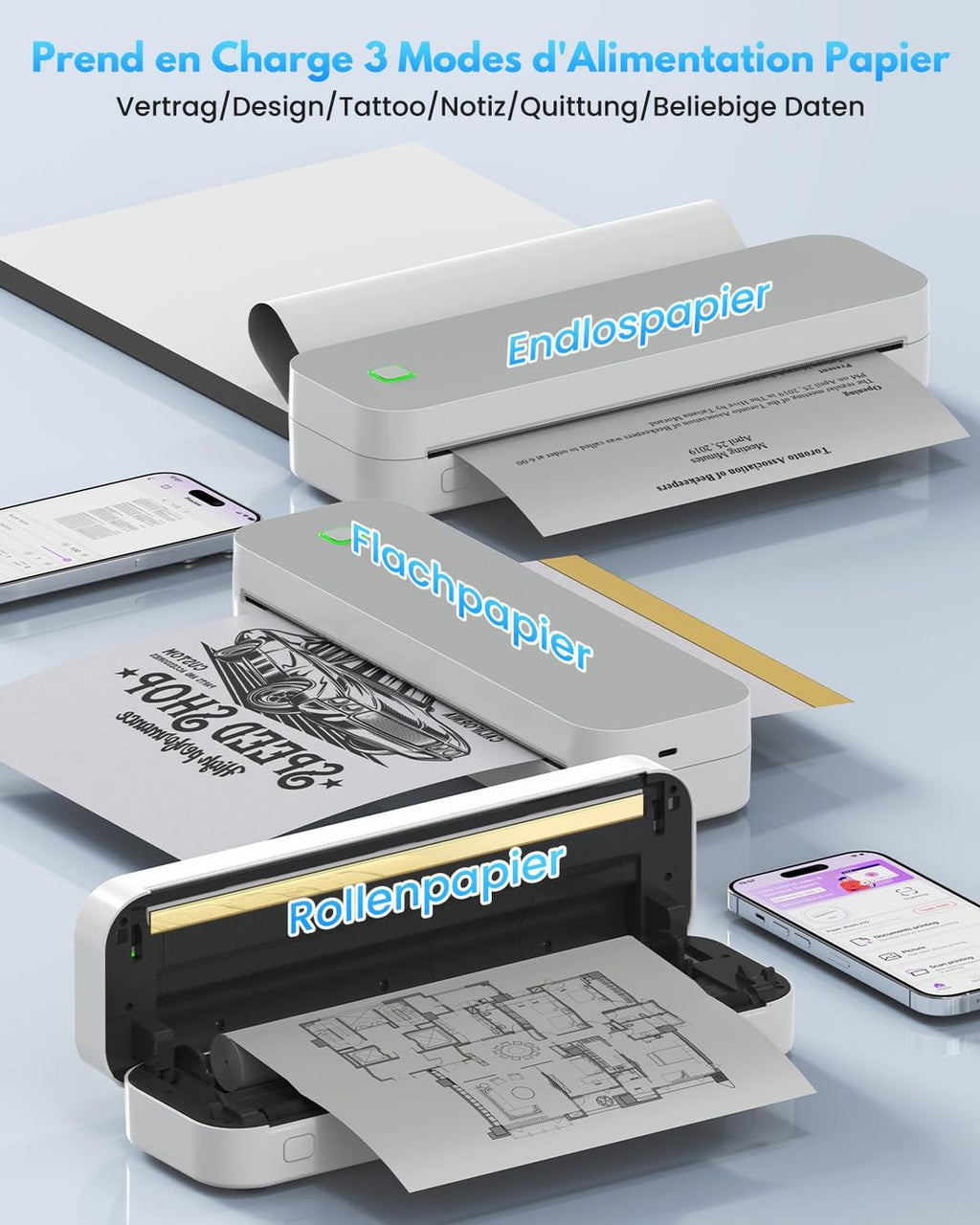 Bluetooth A4 Thermodrucker